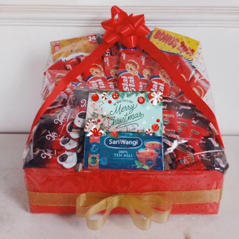 

Parcel snack natal murah / christmas hampers