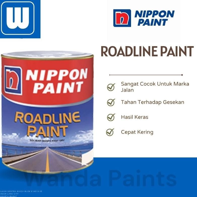 

NIPPON ROADLINE PAINT (5 KG) / Cat Marka Jalan AST