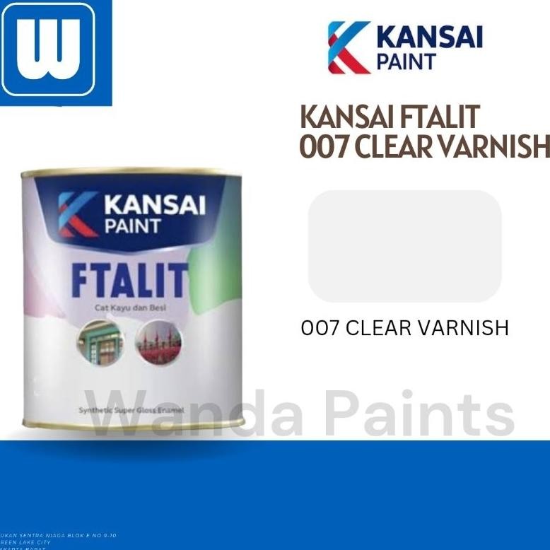 

CAT FTALIT CLEAR VARNISH TRANSPARAN (1 KG) AST