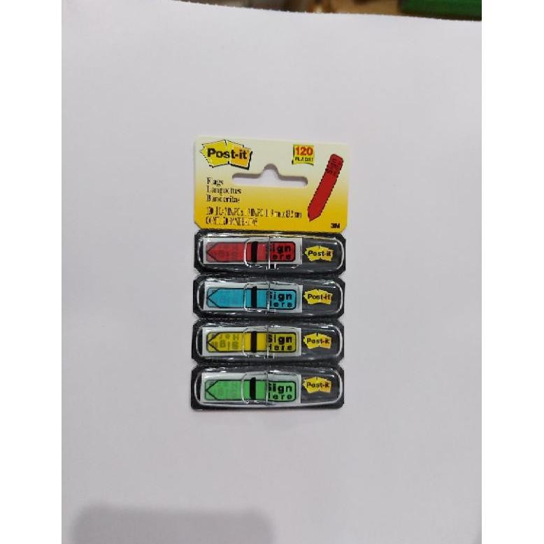 

Post-it Flags 3M Sign Here Arrow AST