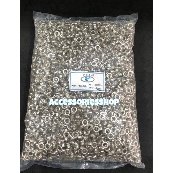 

Mata ayam eyelet 6mm(450) nikel-(1pack 5.000Pcs) AST
