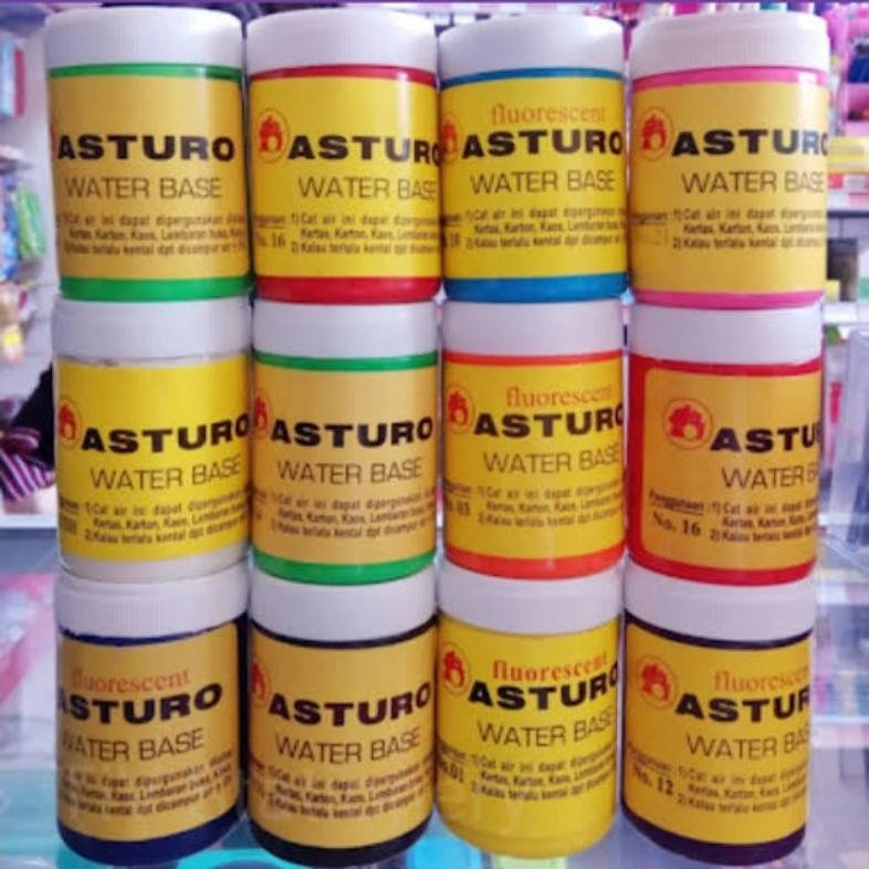 

Cat air cat poster asturo water - based Original warna lengkap AST