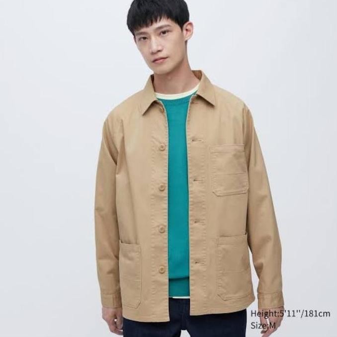 Uniqlo Utility Jacket (Cotton) (Best Quality)