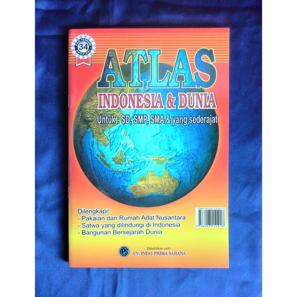 

Atlas Indonesia dan Dunia uk 23 x 15 cm AST