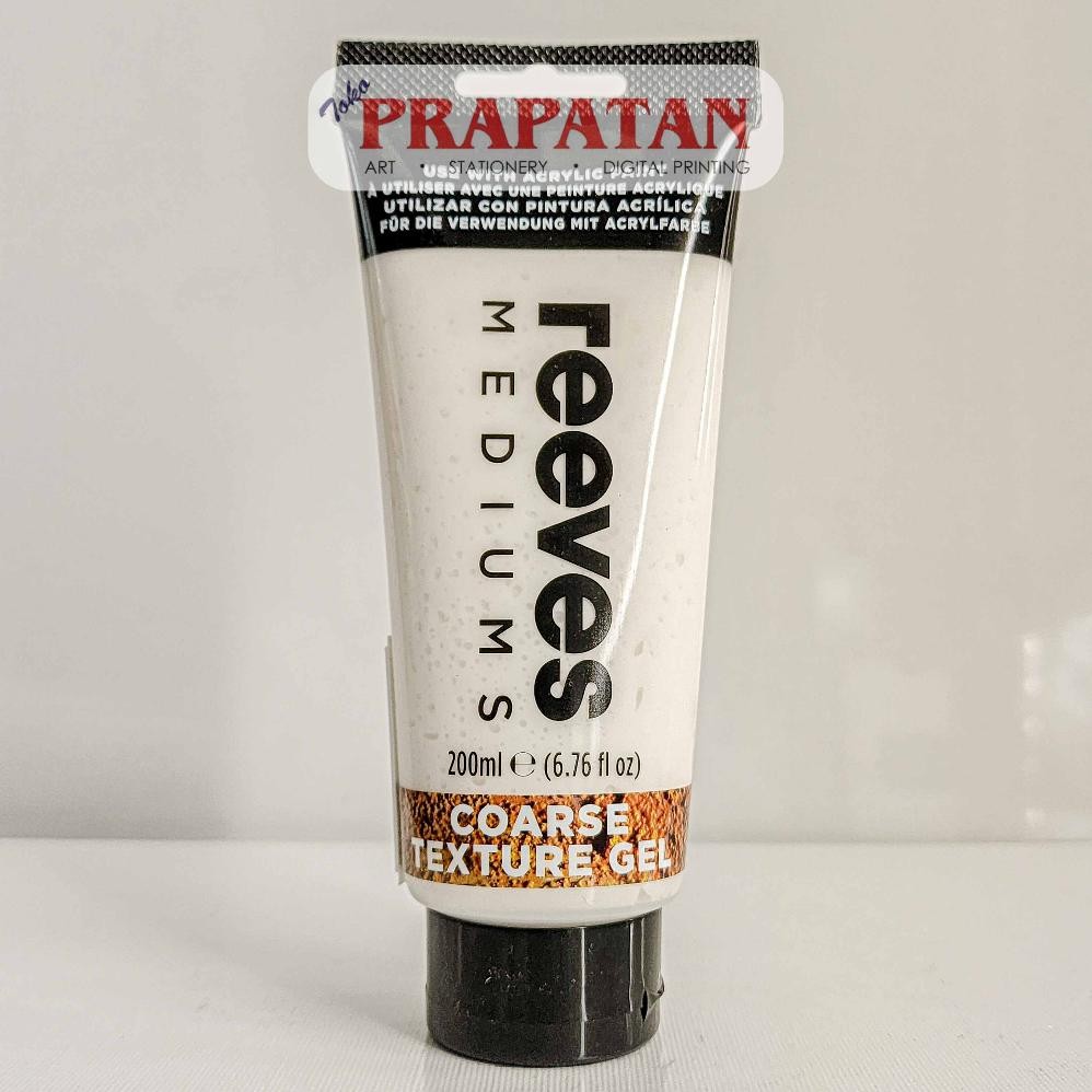 

Reeves Coarse Texture Gel 200ml | Medium Cat Akrilik AST