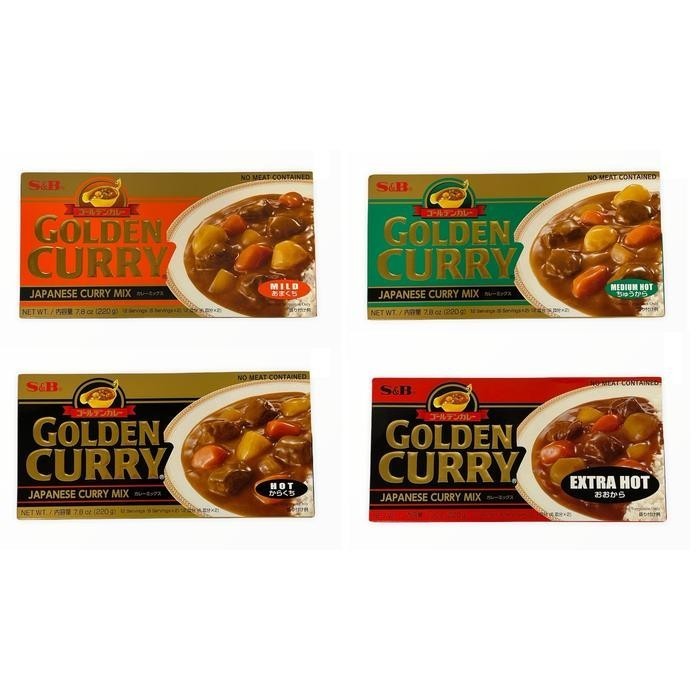 

Curry Golden Instant S& B 220 gram