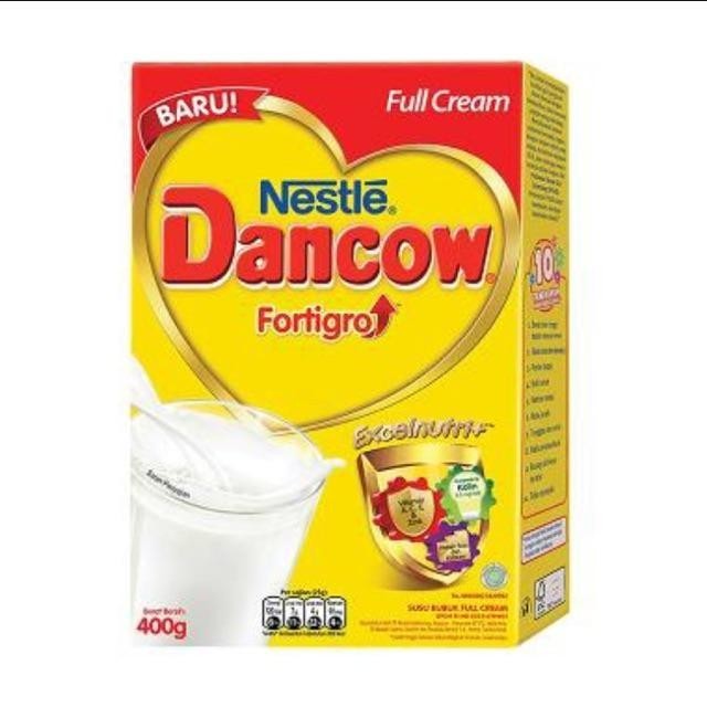 

Susu Bubuk Fortigrow Fullcream Dancow 400 gram
