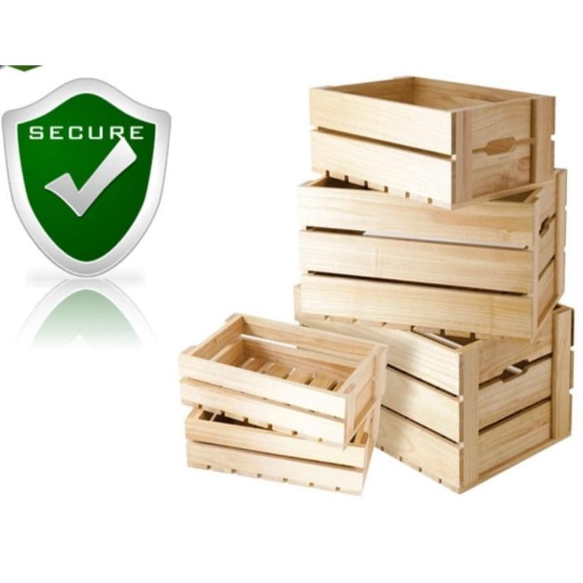 

Extra Tambahan Peti Kayu / Packingan Kayu / Palet Box ukuran Sedang AST
