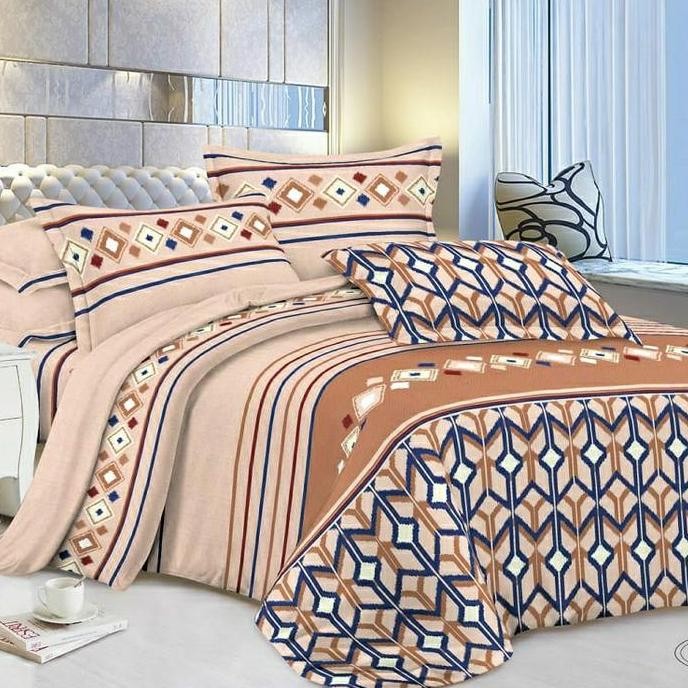 Sprei Single Halus katun Lembut (120x200)T30cm + Rumbai (Insignia)