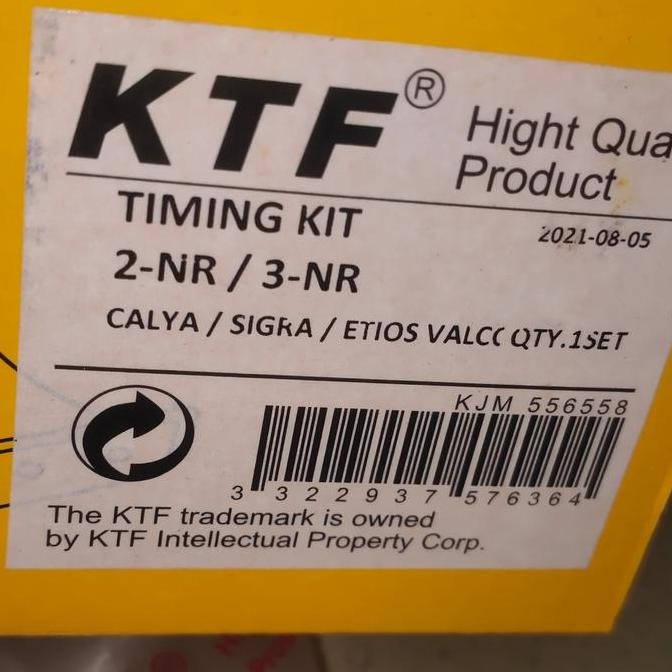 TIMING KIT ASSY ETIOS VALCO ATAU RANTAI KETENG SET ETIOS VALCO