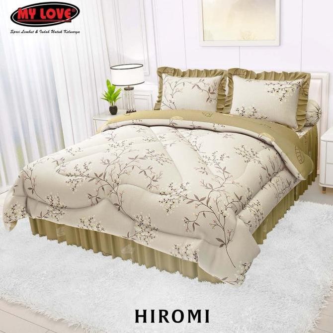 Bedcover Set 180x200 My Love Rumbai / Bed Cover My Love Rumbay 180x200