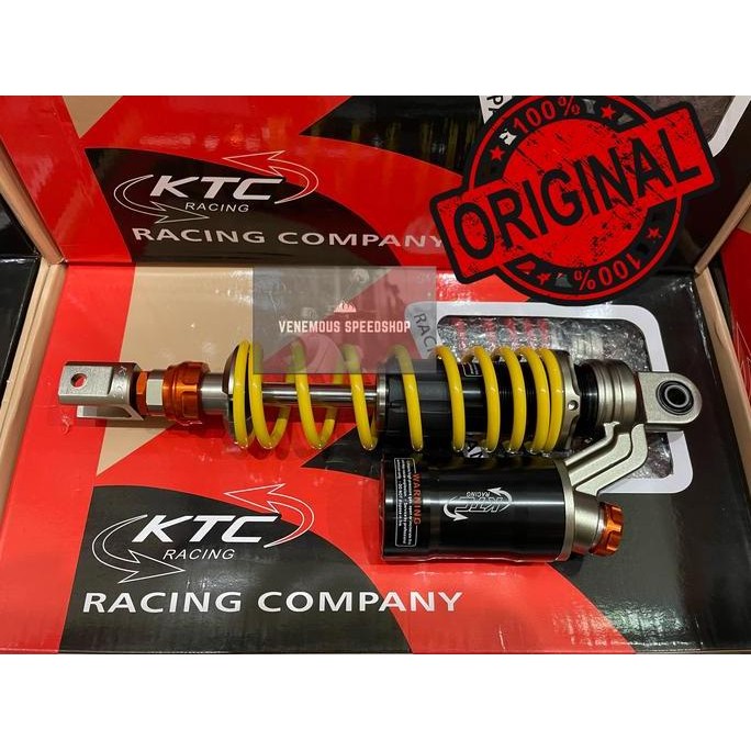 Shockbreaker Shock KTC Racing Tipe Extreme Matic 300MM-Kuning