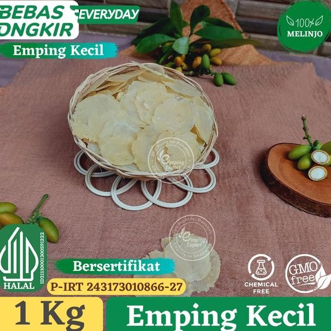 

Emping Melinjo Super Kualitas Ekspor 1 Kg / Buah Bumbu Sayur Masak
