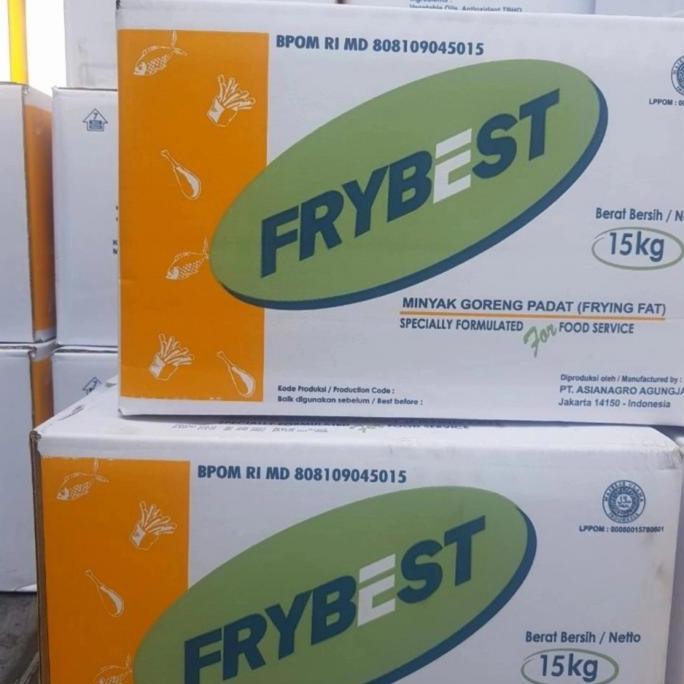 

Minyak Goreng Padat Frybest 15Kg
