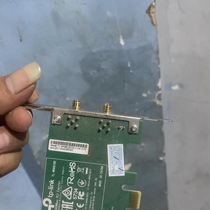 Wifi Tp Link Double Antena Tower New Stok