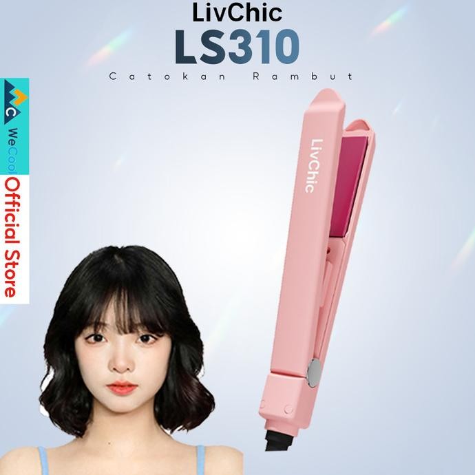 Livchic Rambut Catokan LS310-4IN mini portable 2in1 lurus Ragum Cutee Berkualitas