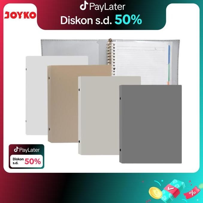 

Binder Note Joyko A5-Tspl-M507 Brown Grey Co