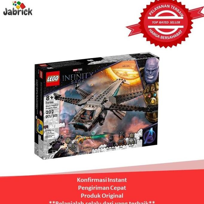 LEGO 76186 SUPER HEROES Black Panther Dragon Flyer