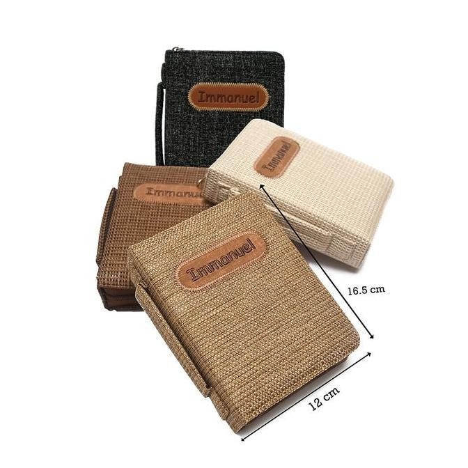 

Tersedia Sampul Alkitab Kecil-Cover Alkitab-Tas Alkitab Immanuel-Sampul Buku