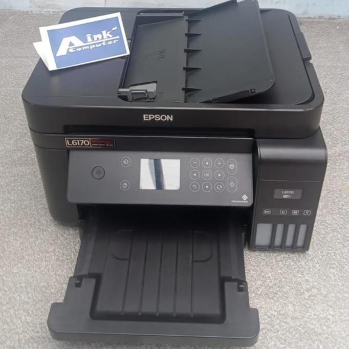 Printer Epson L6170 All In One Foto Copy Scan Wifi Wireless Adf Duplex Legal F4 Folio L 6170 Bukan L