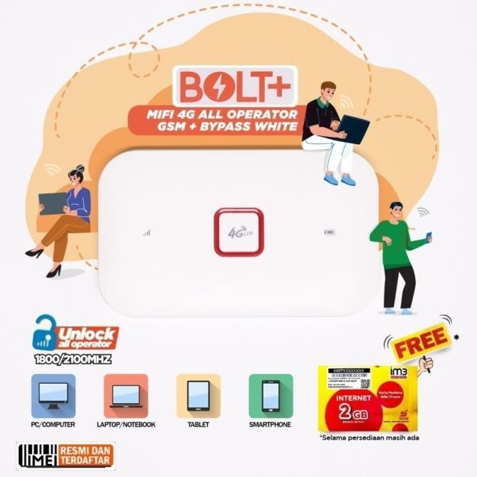 Mifi Bolt 4G All Operator Baru Orginal Bolt + Bypass New Stok