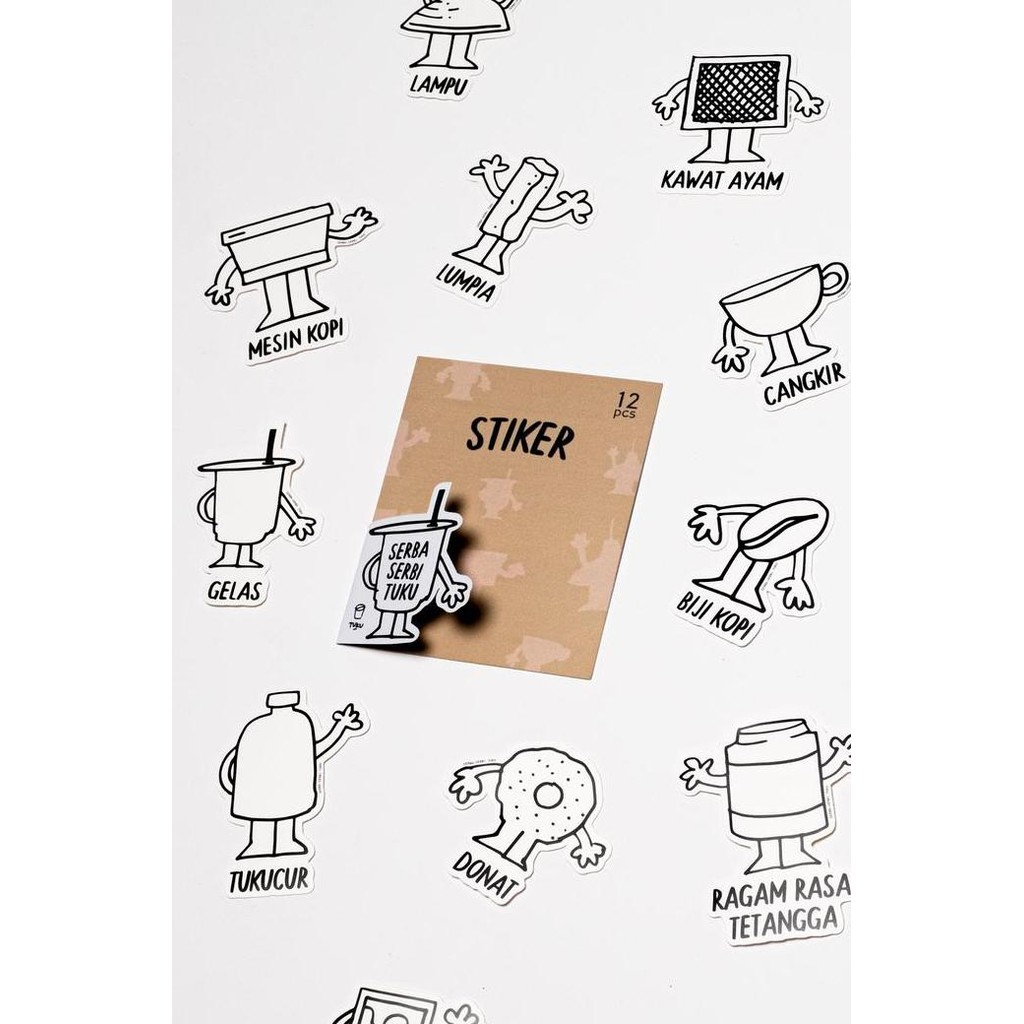 

Sticker Set Serba-Serbi Tuku Co