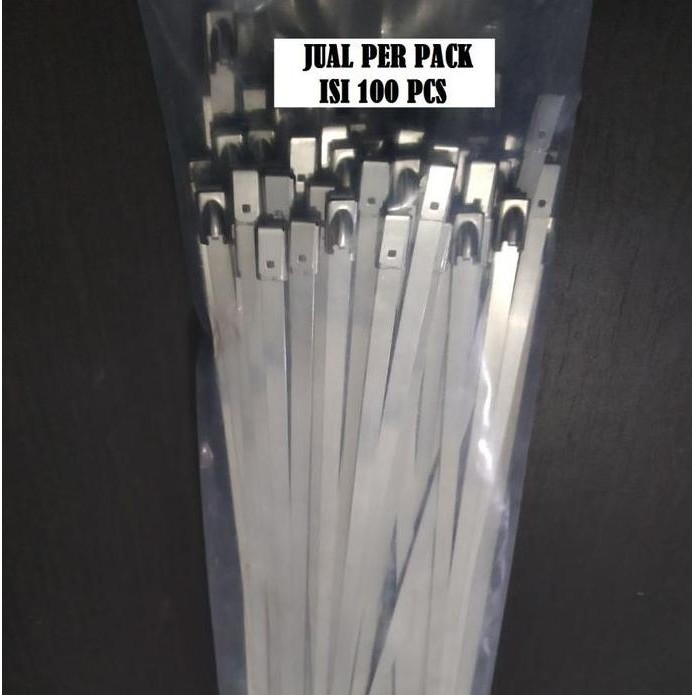 

Perpack Cable Ties Stainless 4.6 Mm X 600 Mm Tali Tie Tis Anti Karat Co