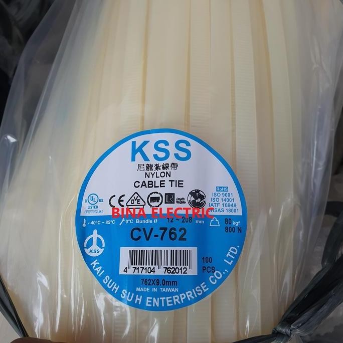 

Kabel Ties Kss 76Cm Cv-762 / Kabel Tis Kss 76Cm 762X9Mm Cv762 Co