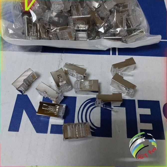 Dtc Connector Rj45 Ftp Cat 6 / Connector Ftp Cat6 New Stok