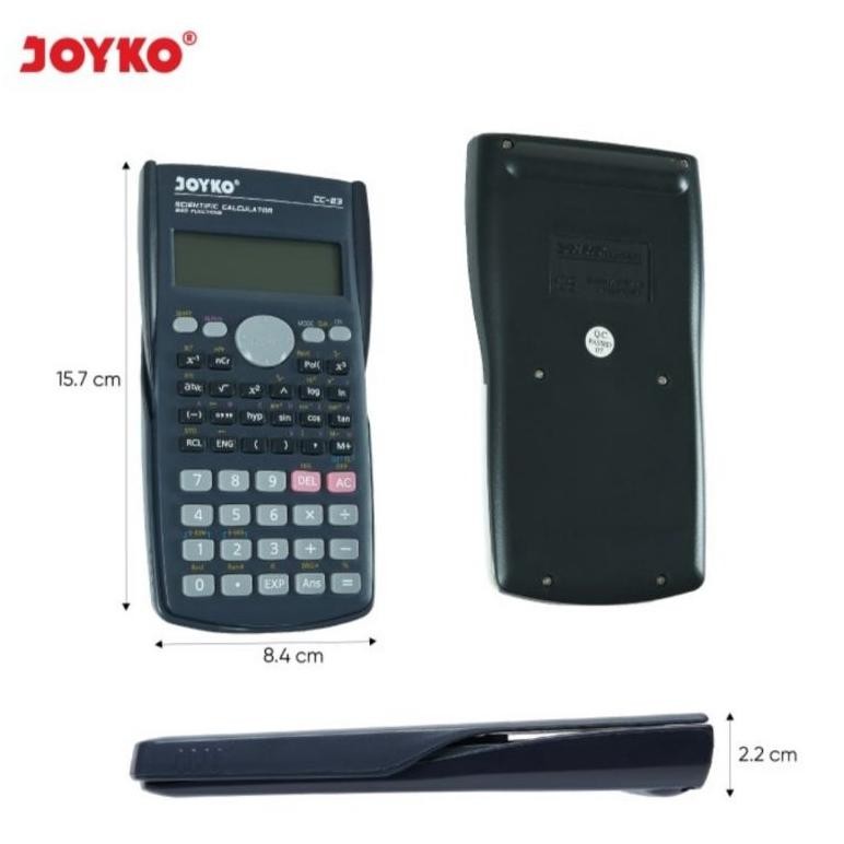 

Kalkulator Ilmiah Joyko CC-23 Scientific Calculator