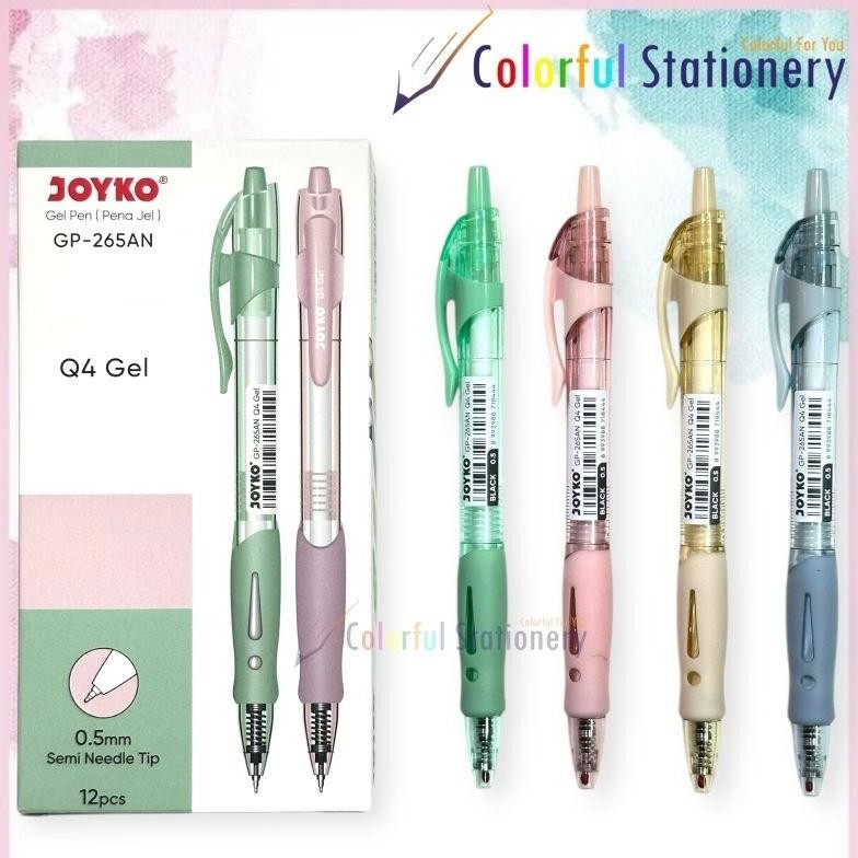 

Pulpen / Ballpoint / Pen Gell Joyko Q-GEL GP-265/nt (12 Pcs)