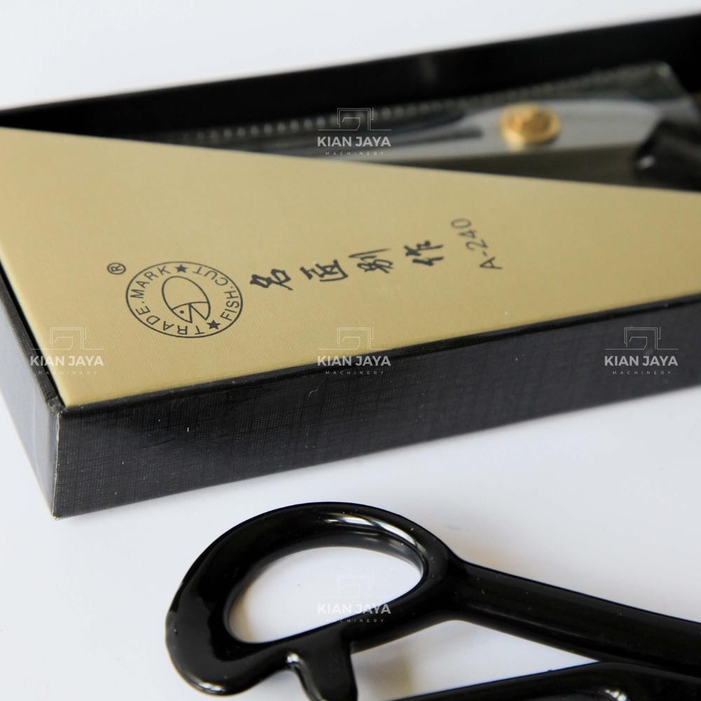 

Gunting Kain Fish Cut 12 inch / Gunting Potong Kain Merk Fishcut AAA ukuran 12 inch Cap Ikan