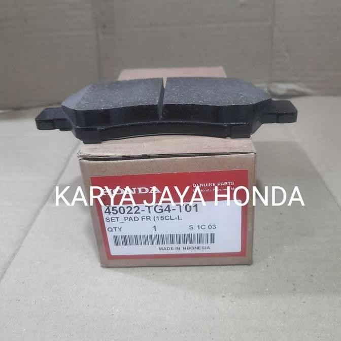 Kampas rem depan Brio, Jazz 2003-2007, New City 2003-2007 asli Honda