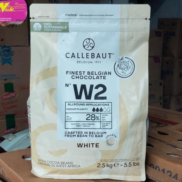 

Ebaut White Chocolate W2 1Kg Khusus Grab Dan Gojek