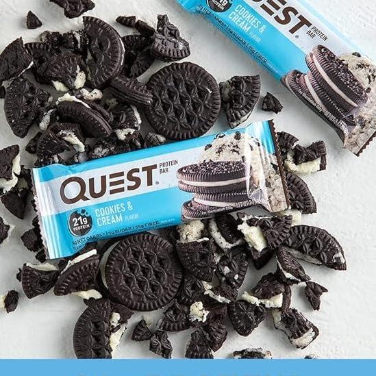 

Quest Protein Bar Cookies Cream