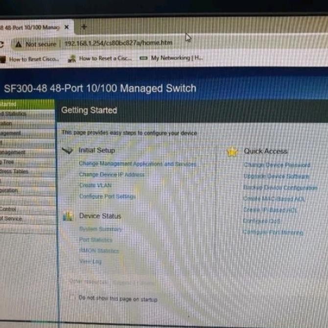 Cisco Sf300-48 48-Port Managed Switch With Gigabit Uplinks Sfp New Stok
