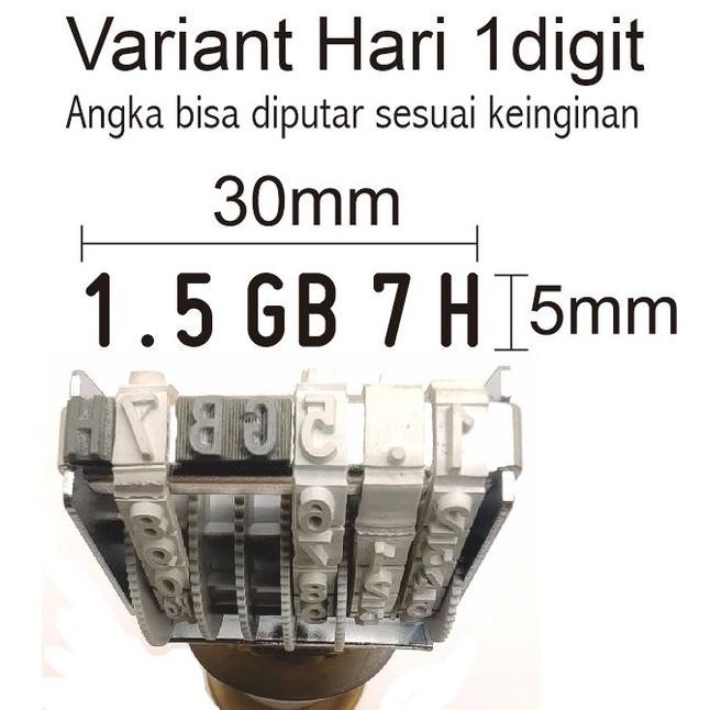 

Stempel Angka Custom Kartu Perdana/Voucher Paket Data TRODAT ini
