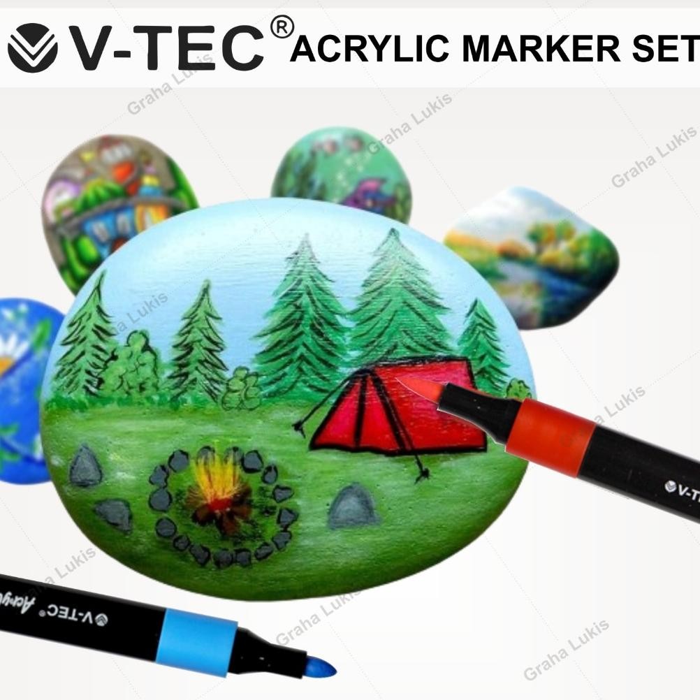 

V-TEC MARKER ACRYLIC SET 36