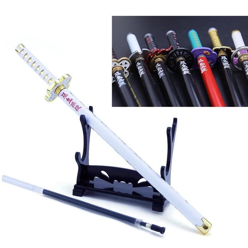 

Et-98 Pena Pulpen Pedang Sword Demon Slayer Pen Anime Demon Slayer Kimetsu No Yaiba Et-98