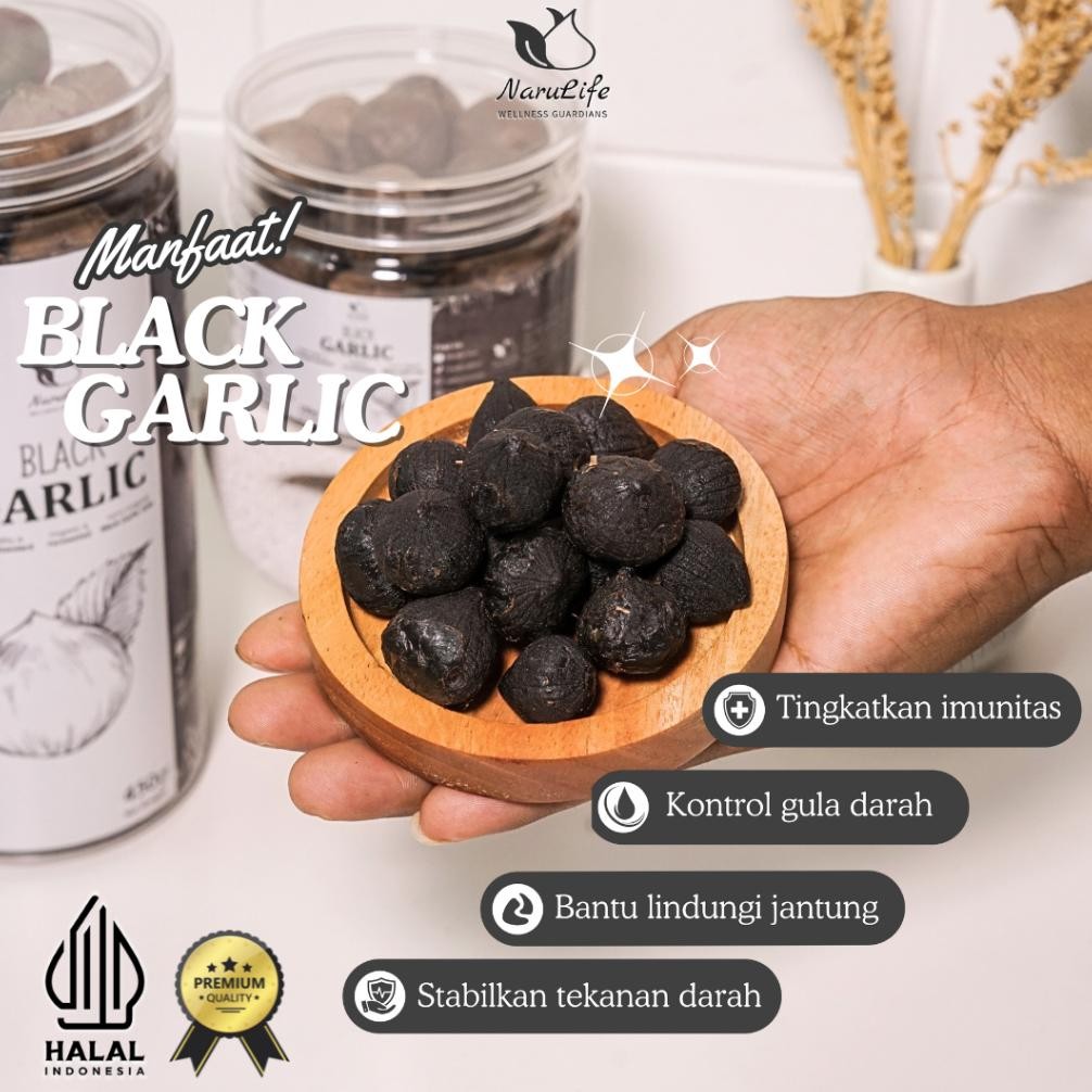 

Narulife Black Garlic Solo (Bawang Hitam Tunggal) 200gr | 100% PREMIUM