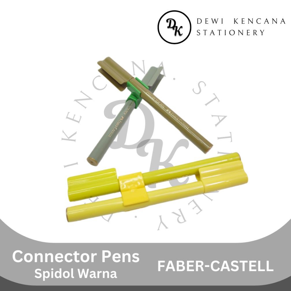 

Spidol Warna Connector Pens 10 - 20 - 30 - 60 - 80 Faber-Castell