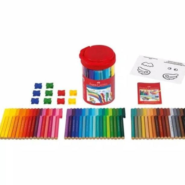 

Connector pen 50 faber castell / Spidol warna 50 warna faber castell