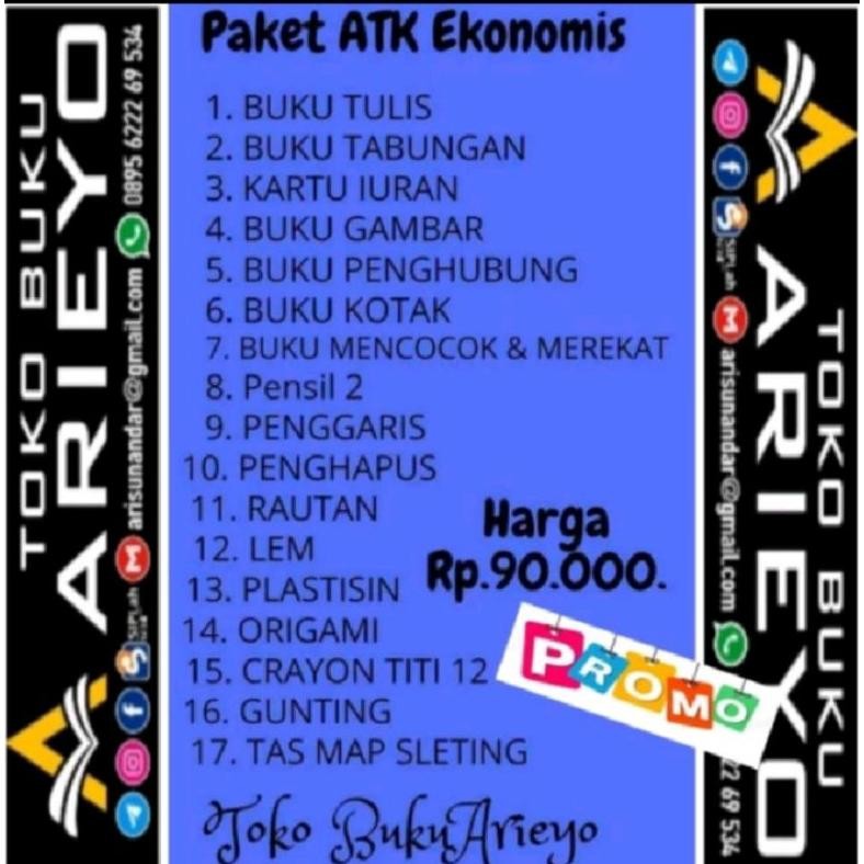 

Promo Paket Alat Tulis Sekolah | Paket atk Sekolah TK Paud
