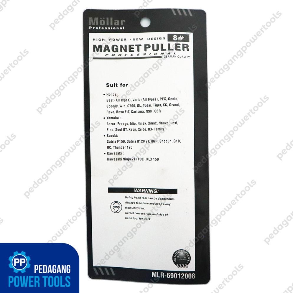MOLLAR Treker Magnet Puller No. 8 Tracker Motor Multifungsi Hybrid Tipe Universal