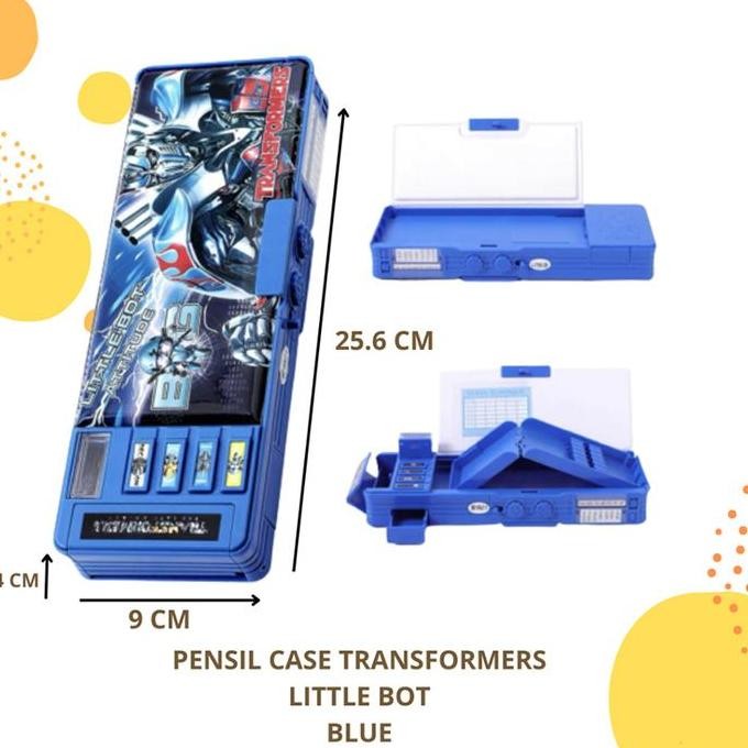 

Kotak Pensil Multifungsi Motif Kartun Untuk Anak Laki-Laki /Transformer Password Pencil Case /Tempat Pensil Magnet Sandi Multifungsi Motif Kartun Untuk Anak Laki-Laki Alat Tulis PS