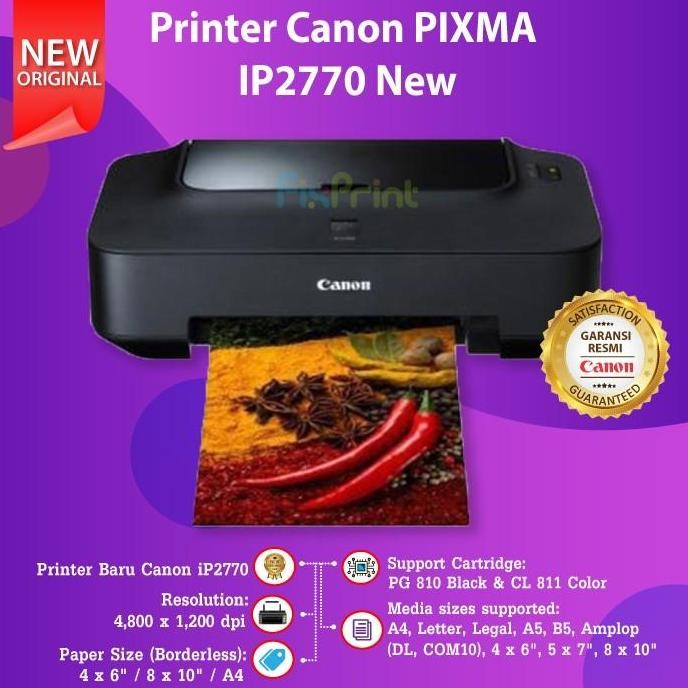 Printer Canon Ip 2770 Ip2770 New Stok