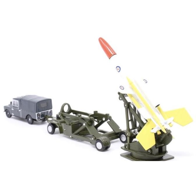 Diecast Land Rover Bloodhound Missile Set 1/76 By Oxford