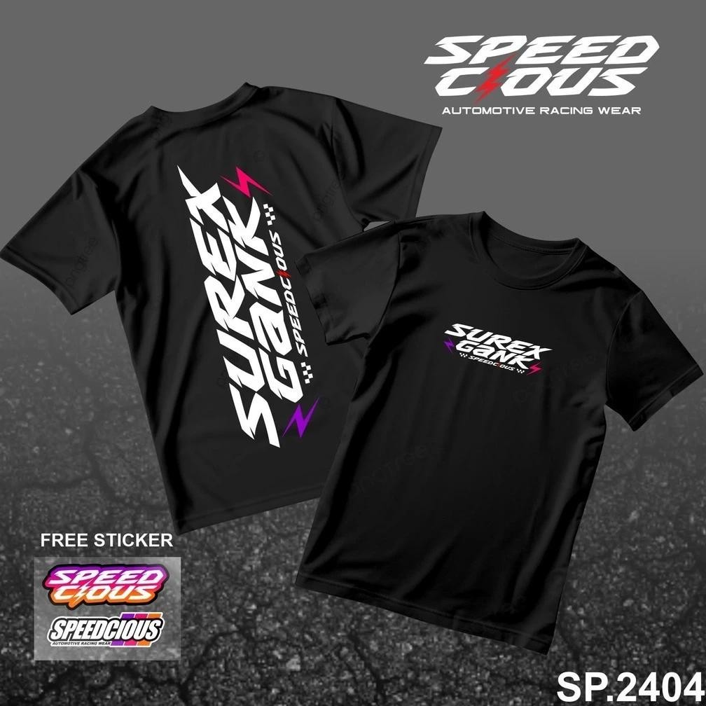 Promo T-Shirt Distro Kaos Surex Gank Supermoto Herex Cfr Klx Dtracker Wr Unisex