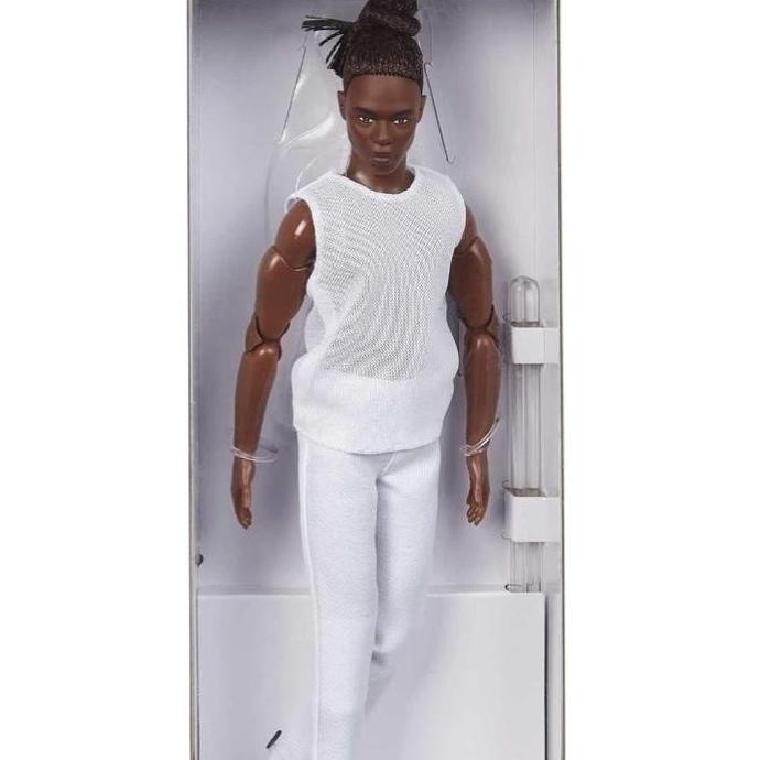 Barbie Ken Signature Looks Brunette with Braids & Bun Hairstyle ORI