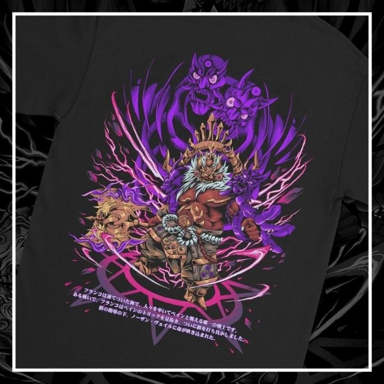 Promo Kaos Game Ml Franco King Of Hell Skin Legend Kaos Distro